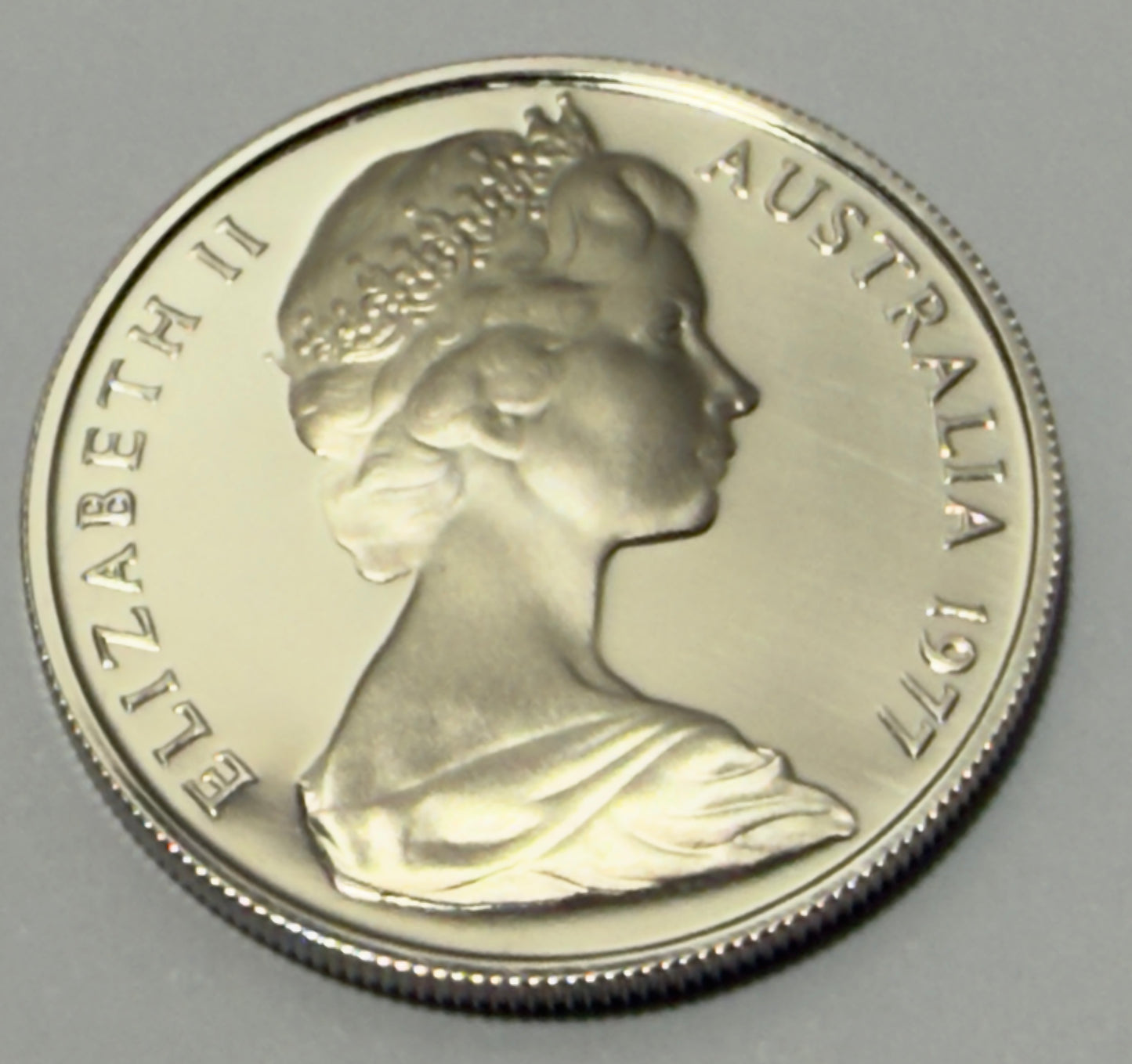 1977 10 Cent Proof Coin - Ten Cent Proof - comes in 2x2