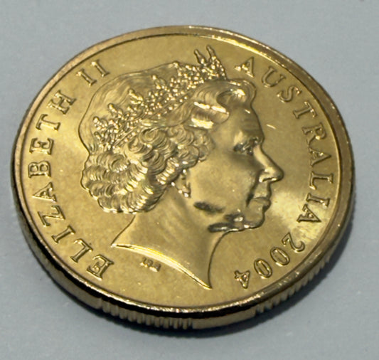 2004 $1 Mob Of Roos Coin - Uncirculated - comes in 2x2