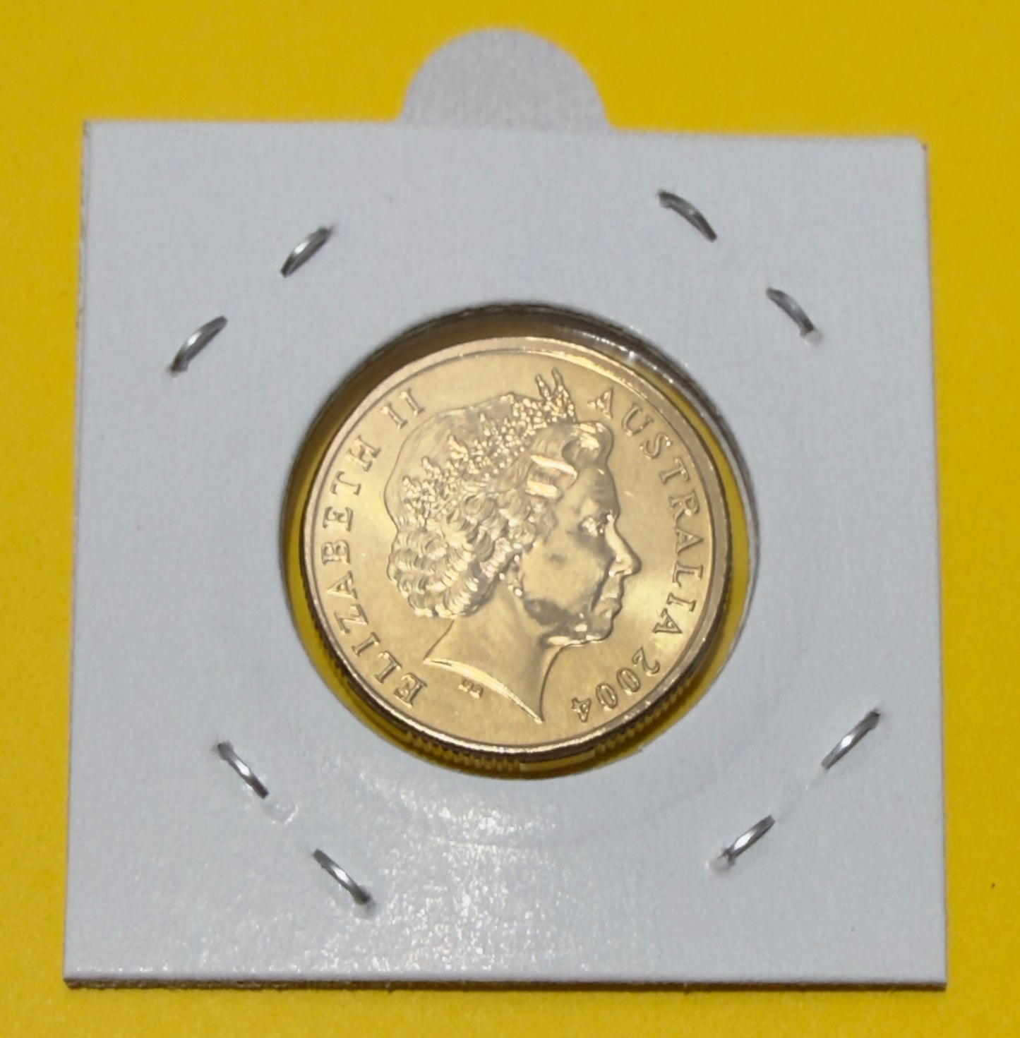 2004 $1 Mob Of Roos Coin - Uncirculated - comes in 2x2