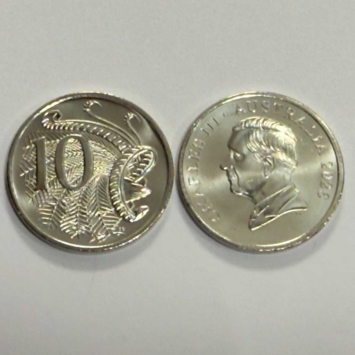 2026 10 Cent Coin - Lyrebird - Uncirculated 10 Cent - comes in 2x2