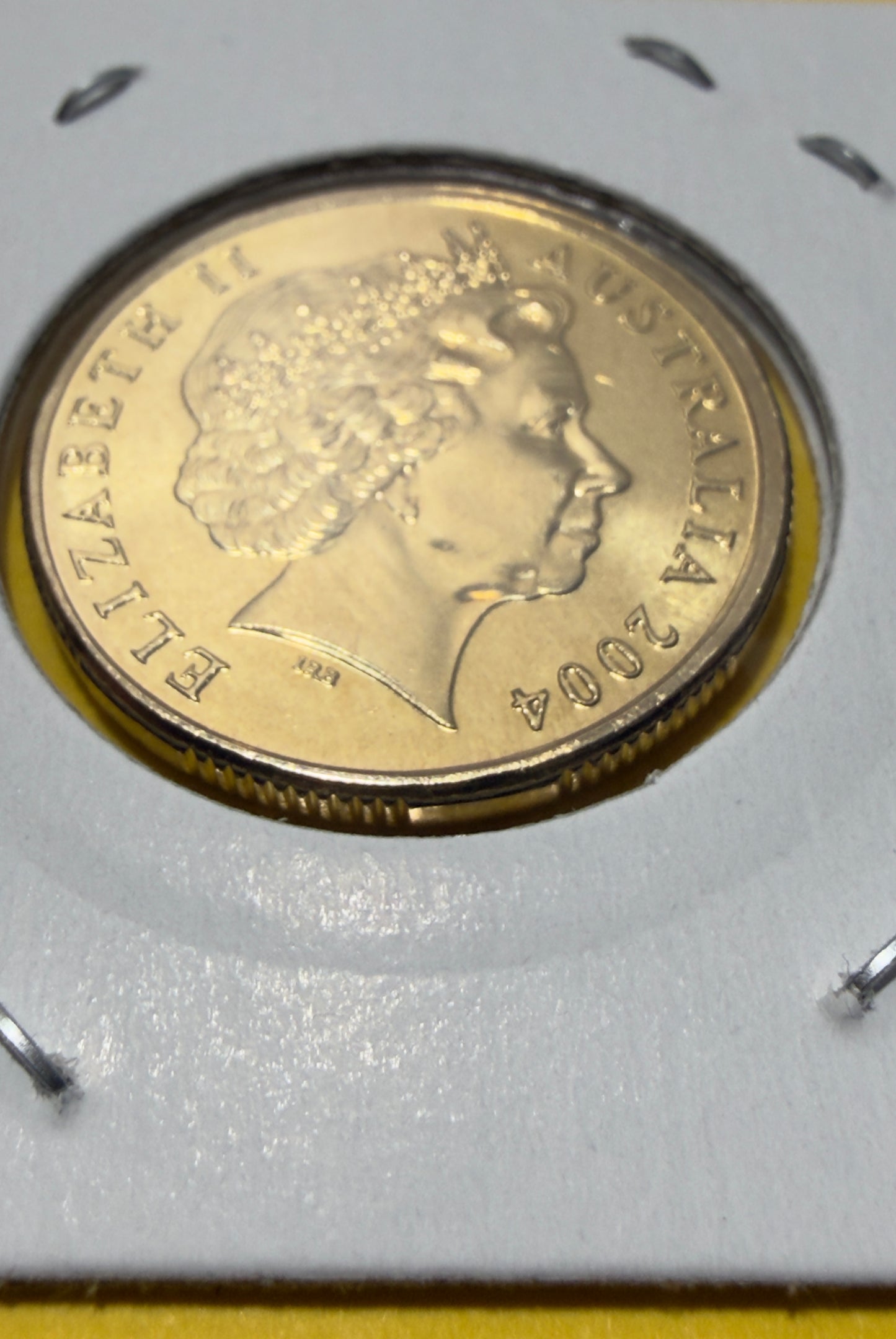 2004 $1 Mob Of Roos Coin - Uncirculated - comes in 2x2