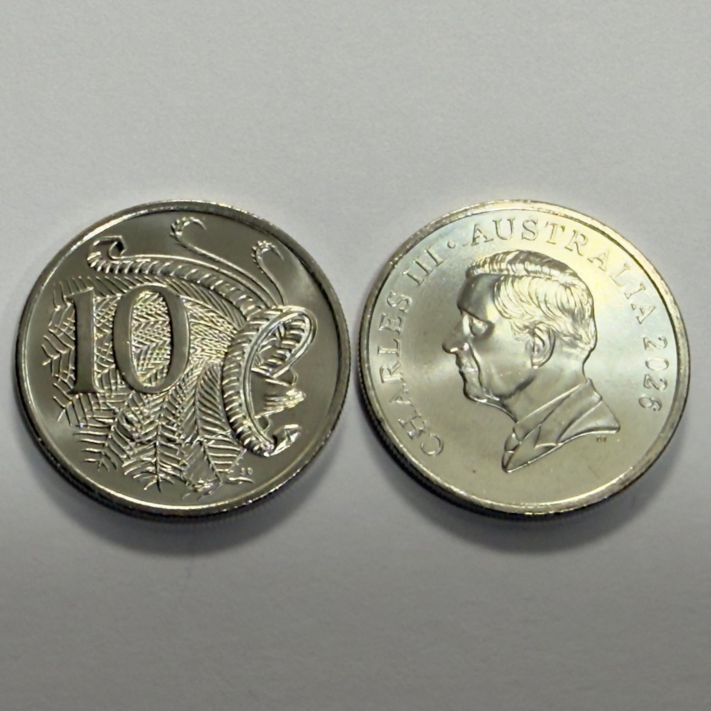2026 10 Cent Coin - Lyrebird - Uncirculated 10 Cent - comes in 2x2