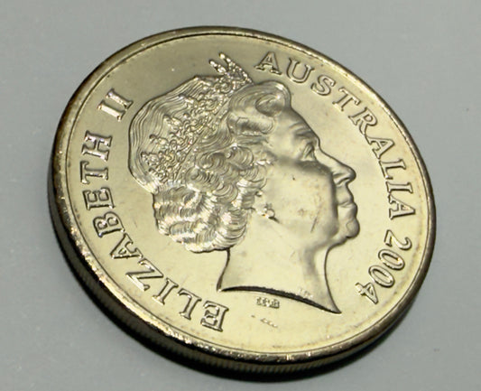 2004 20 Cent Coin - Platypus - Uncirculated - comes in 2x2