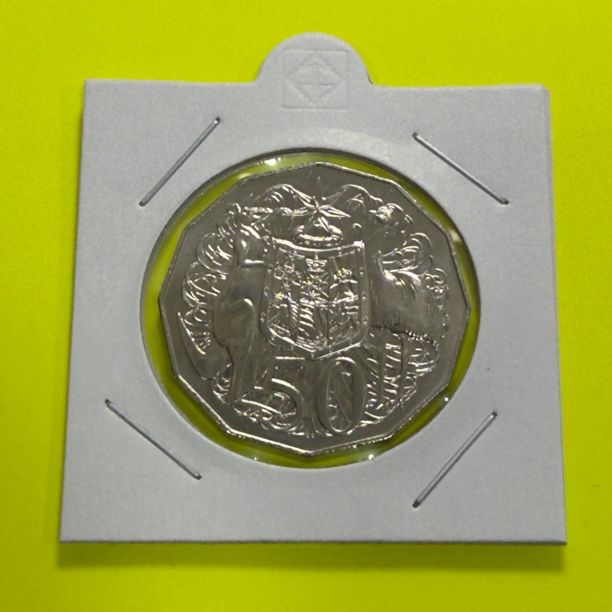 1992 50 Cent Coin - Choice Uncirculated - MINT SET ONLY Coin  - Comes in 2x2
