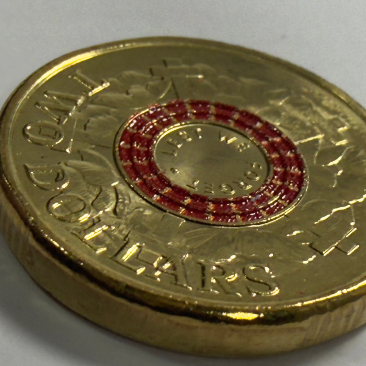 2023 $2 Coin - Lest We Forget- Uncirculated   - LWF Red War Graves - in 2x2