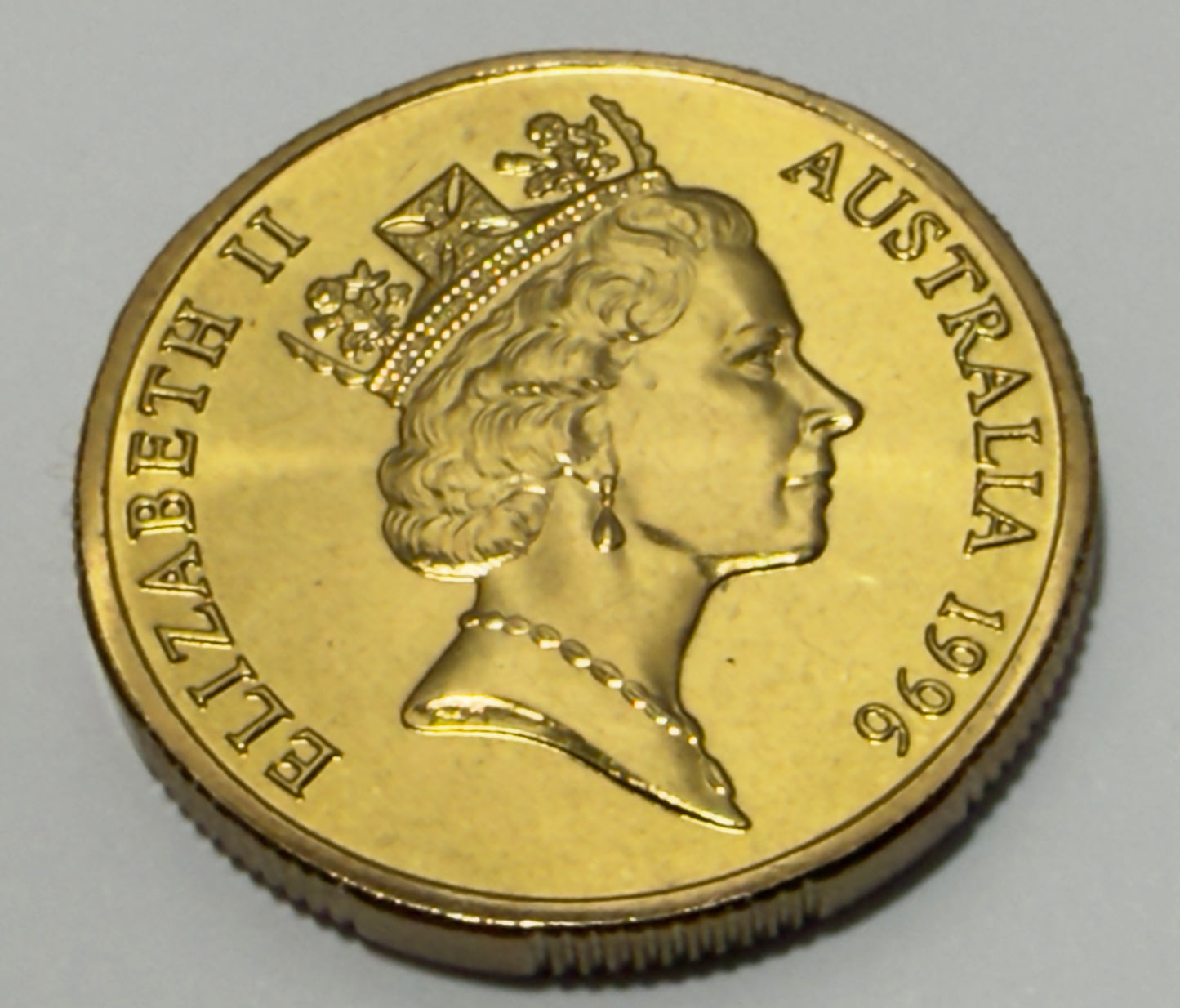 1996 $1 Coin - SIR Henry Parkes - Choice Uncirculated - ex mint set coin -in 2x2