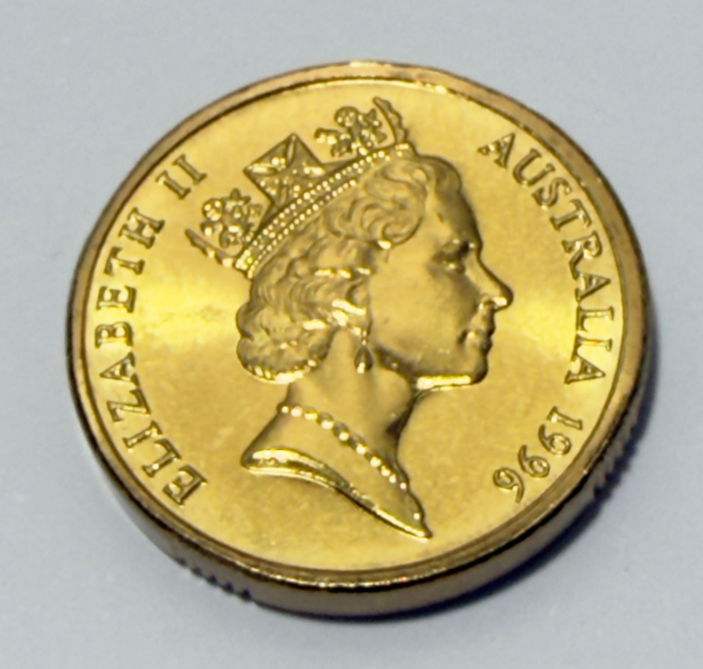 1996 $2 Elder Coin - Choice Uncirculated - ex mint set coin Two Dollar - in 2x2