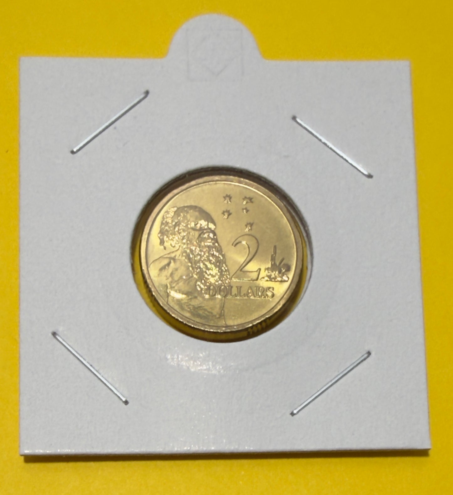 1996 $2 Elder Coin - Choice Uncirculated - ex mint set coin Two Dollar - in 2x2