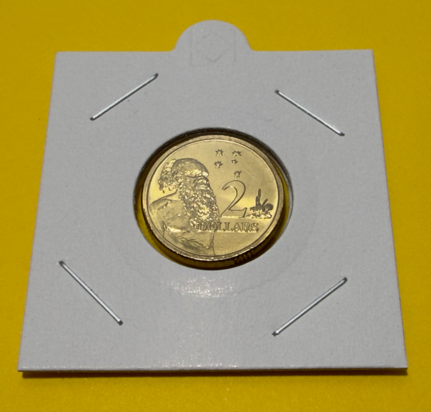 1996 $2 Elder Coin - Choice Uncirculated - ex mint set coin Two Dollar - in 2x2