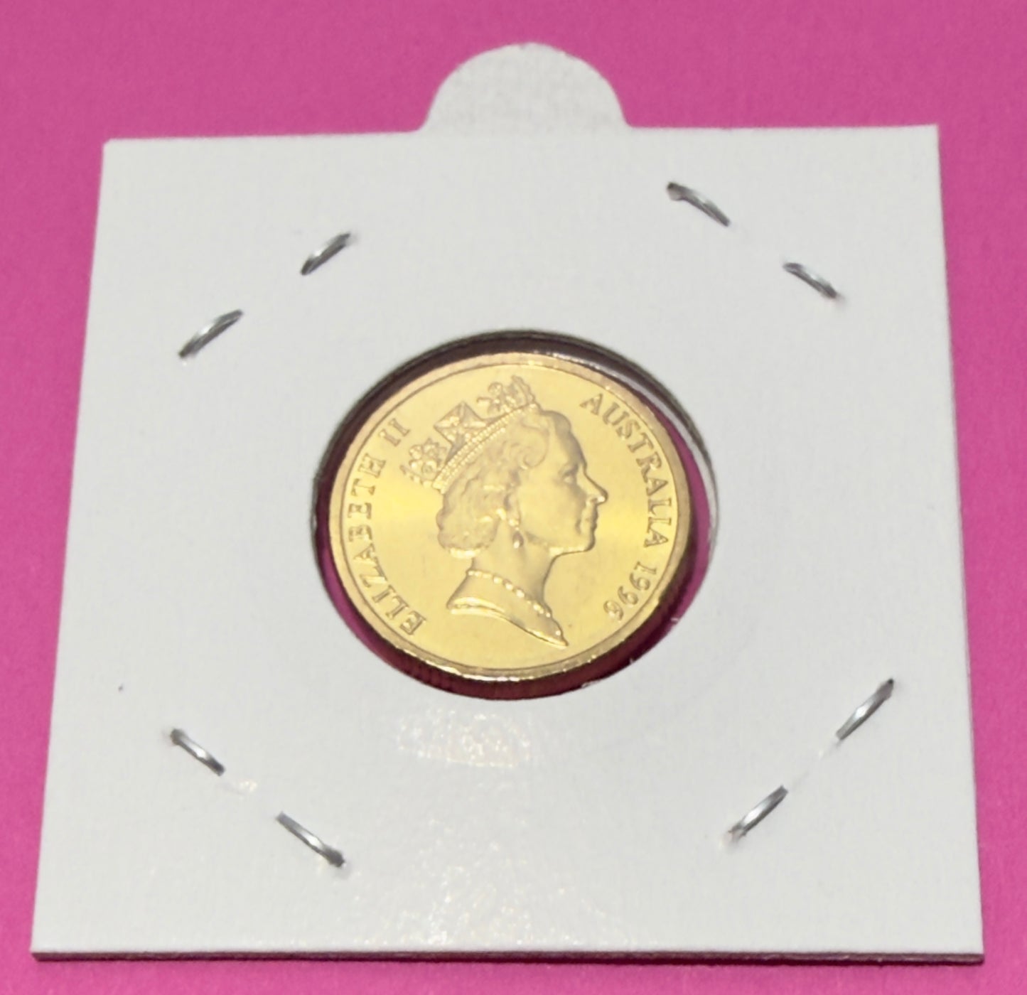 1996 $2 Elder Coin - Choice Uncirculated - ex mint set coin Two Dollar - in 2x2