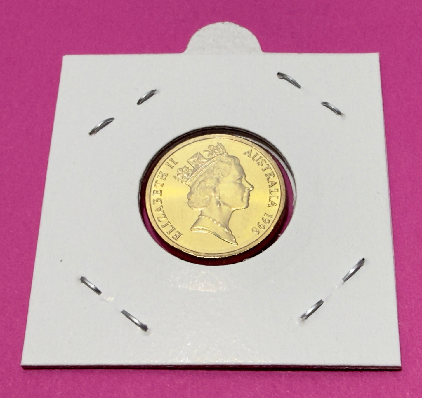 1996 $2 Elder Coin - Choice Uncirculated - ex mint set coin Two Dollar - in 2x2