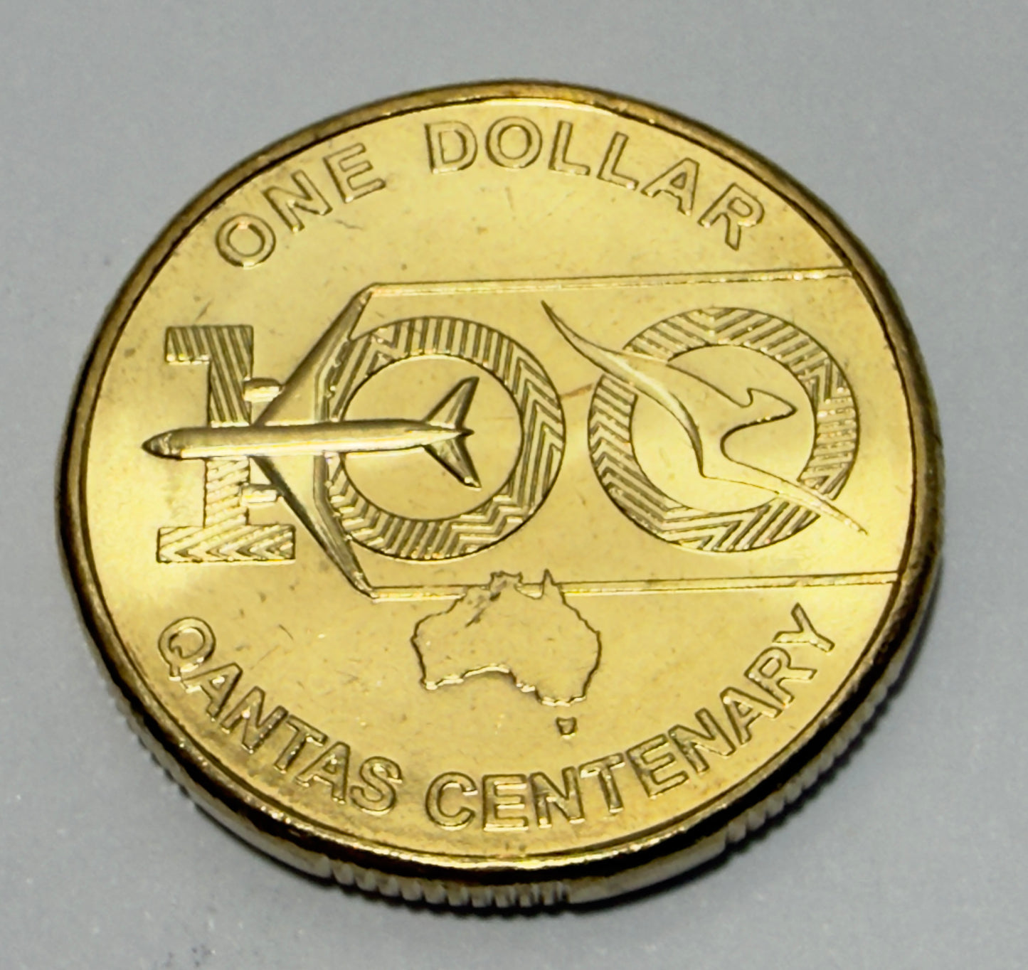 2020 $1 Qantas Coin - Uncirculated - Comes In 2x2