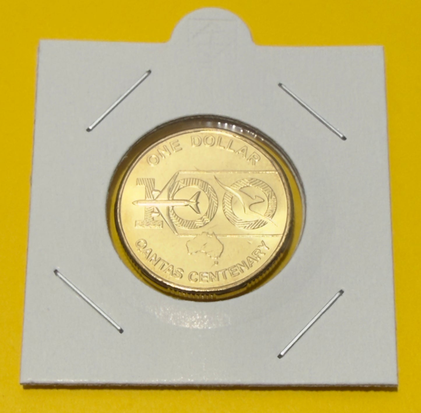 2020 $1 Qantas Coin - Uncirculated - Comes In 2x2