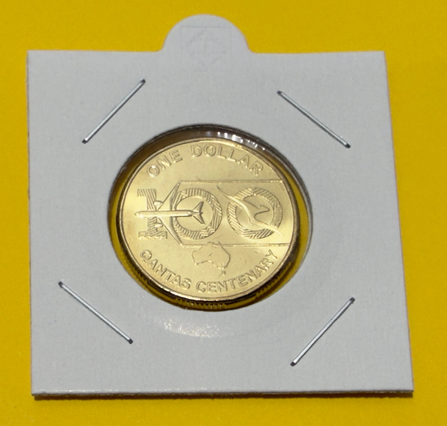 2020 $1 Qantas Coin - Uncirculated - Comes In 2x2