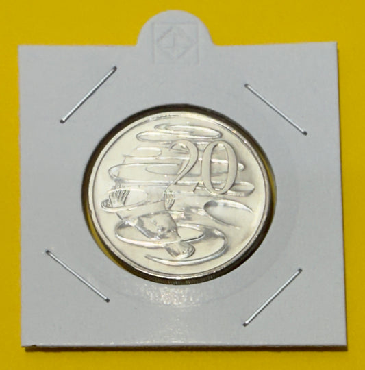 2018 20 Cent Coin - Uncirculated - Platypus - comes in 2x2