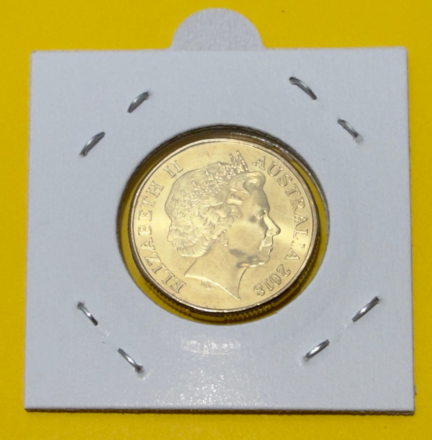2018 $1 Mob of Roos Coin - One Dollar - Uncirculated - comes in 2x2