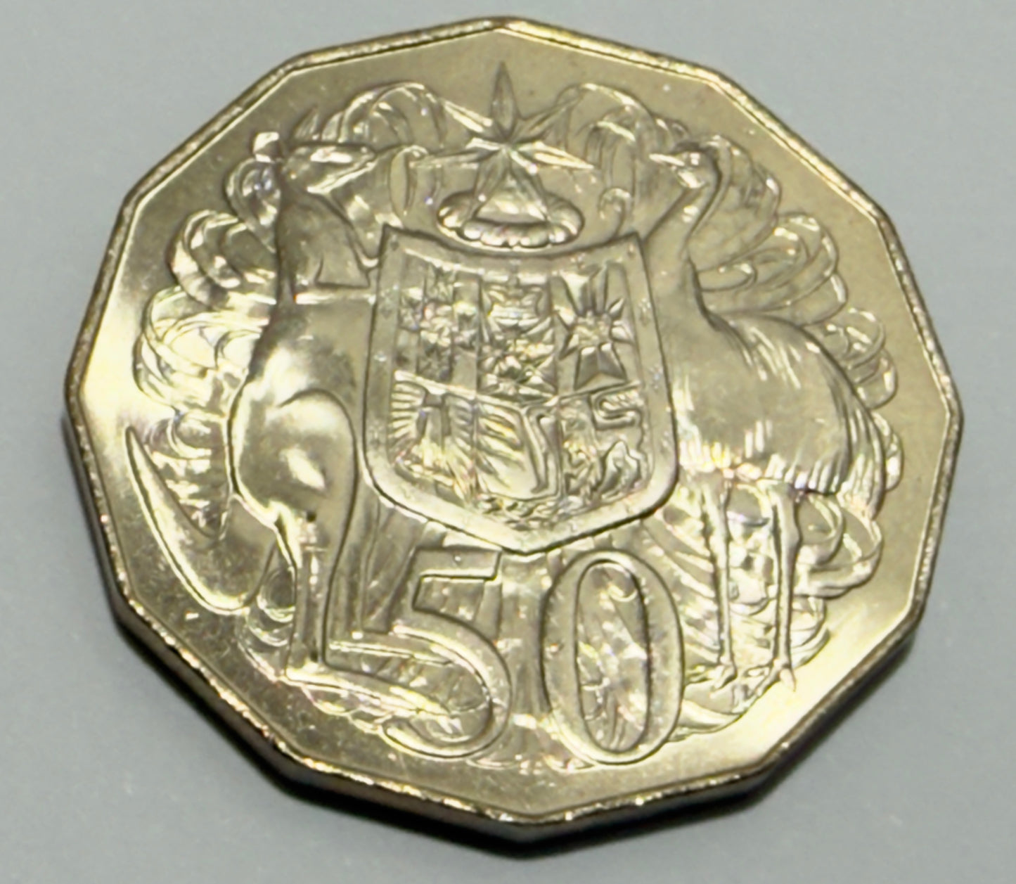 1978 50 Cent Coin - Coat of Arms - Uncirculated 50c - Fifty Cent - Ex RAM Roll