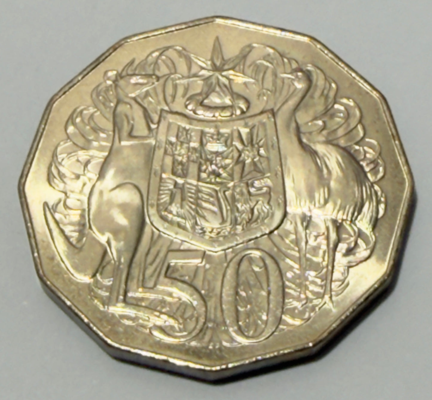 1978 50 Cent Coin - Coat of Arms - Uncirculated 50c - Fifty Cent - Ex RAM Roll