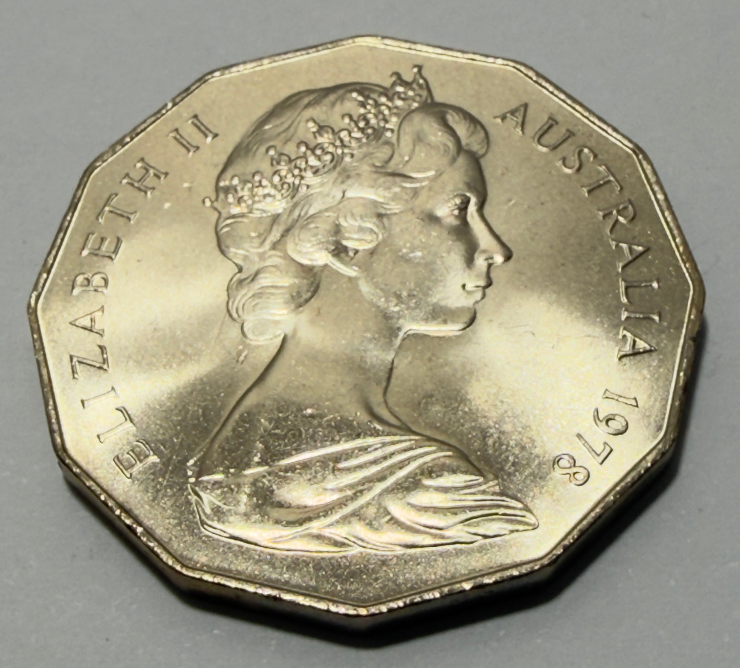 1978 50 Cent Coin - Coat of Arms - Uncirculated 50c - Fifty Cent - Ex RAM Roll