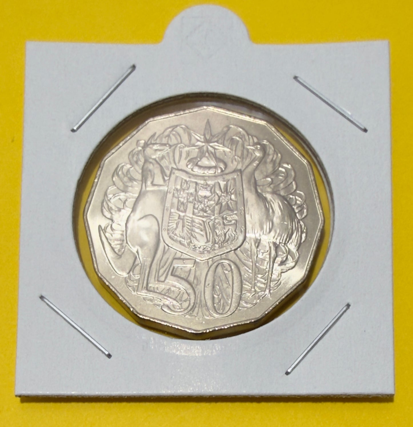 1978 50 Cent Coin - Coat of Arms - Uncirculated 50c - Fifty Cent - Ex RAM Roll
