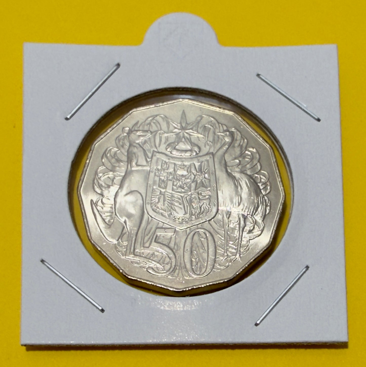 1978 50 Cent Coin - Coat of Arms - Uncirculated 50c - Fifty Cent - Ex RAM Roll