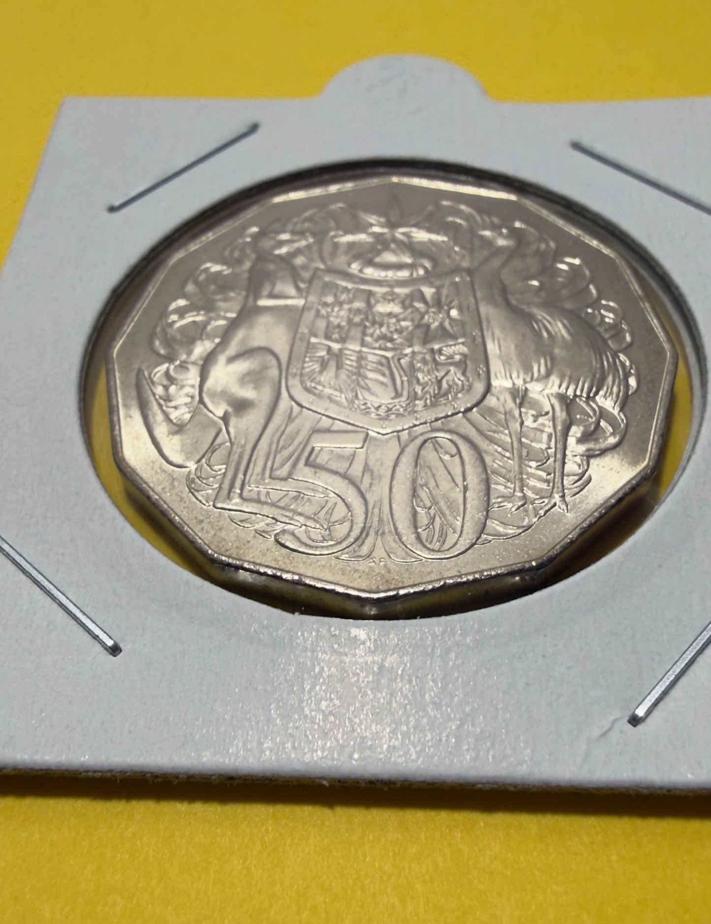 1978 50 Cent Coin - Coat of Arms - Uncirculated 50c - Fifty Cent - Ex RAM Roll