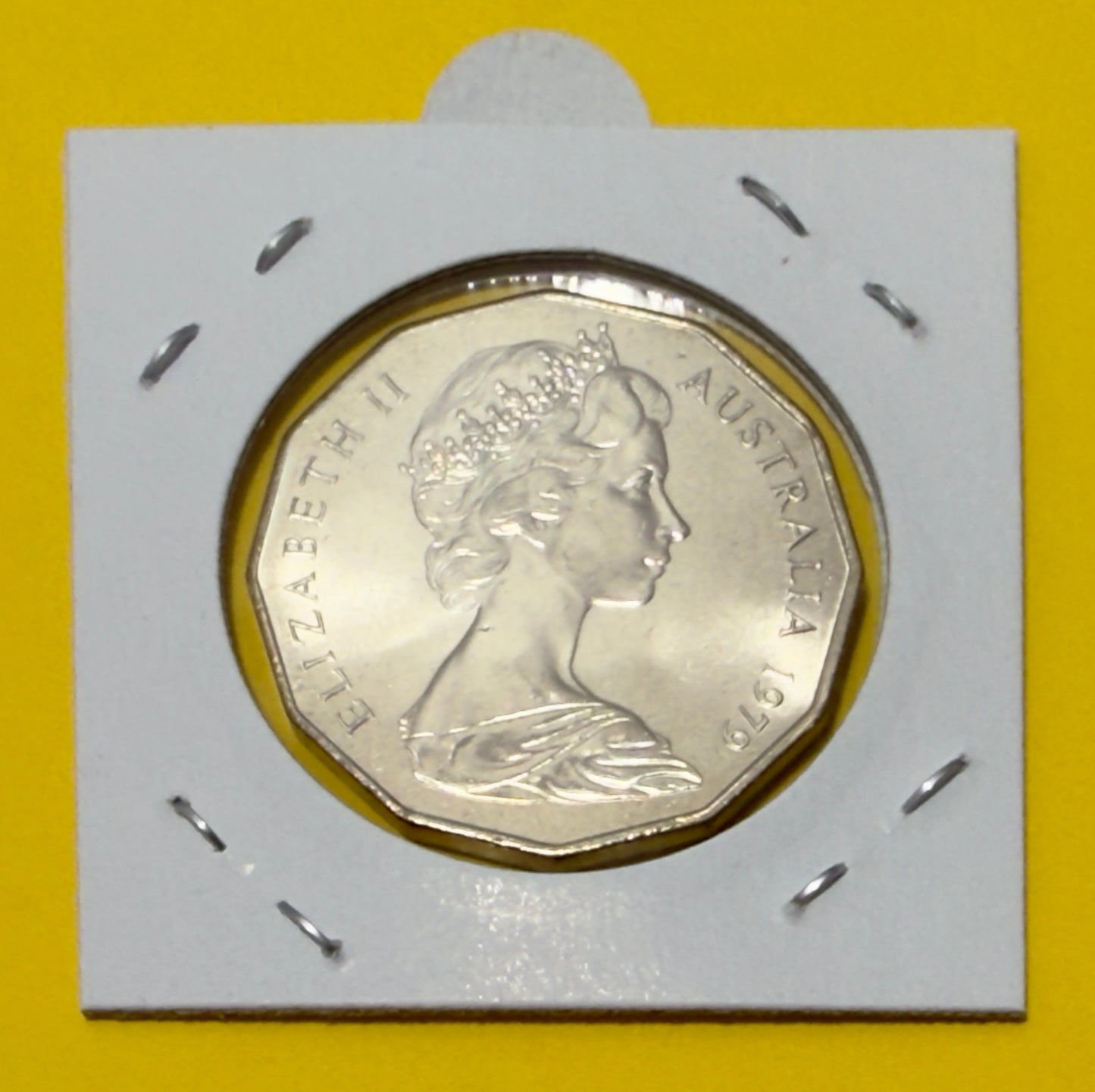 1979 50 Cent Coin -Uncirculated- Coat Of Arms - 50c - Ex RAM Roll