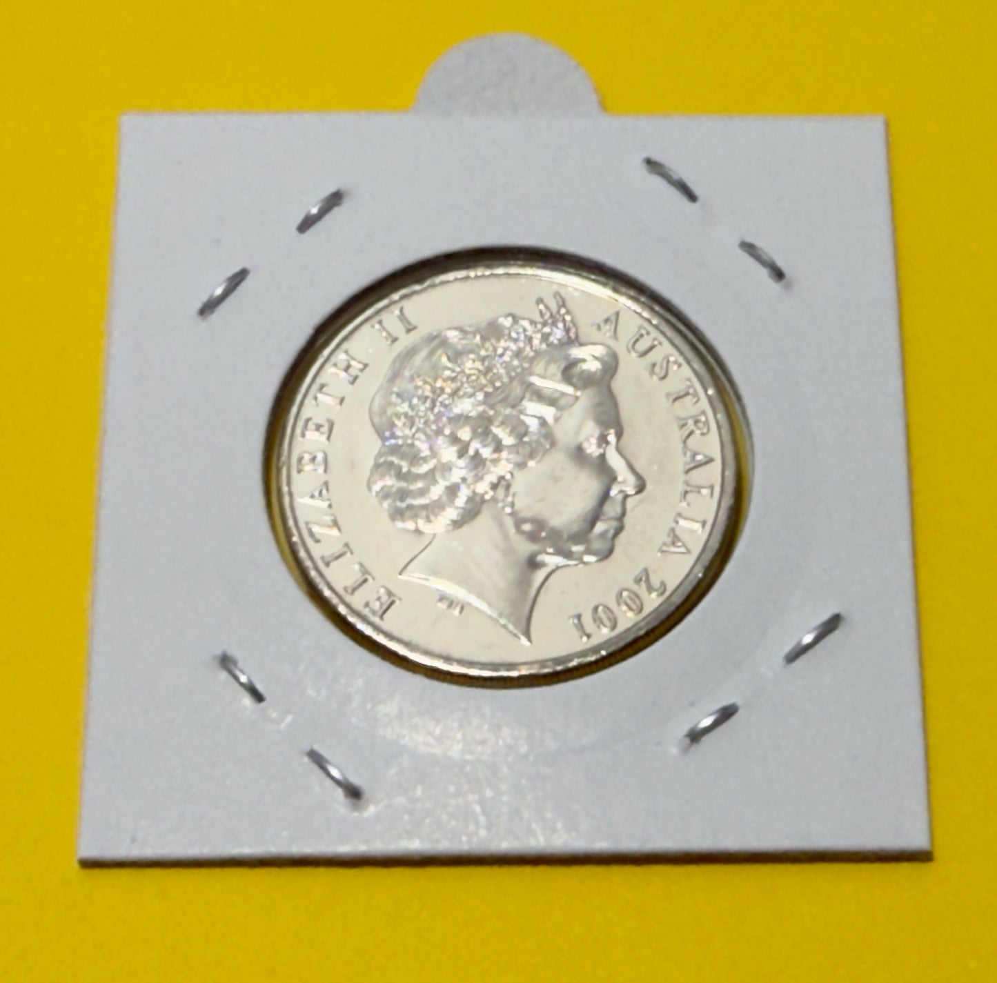 2001 20 Cent Coin - Sir Donald Bradman - Uncirculated - comes in 2x2