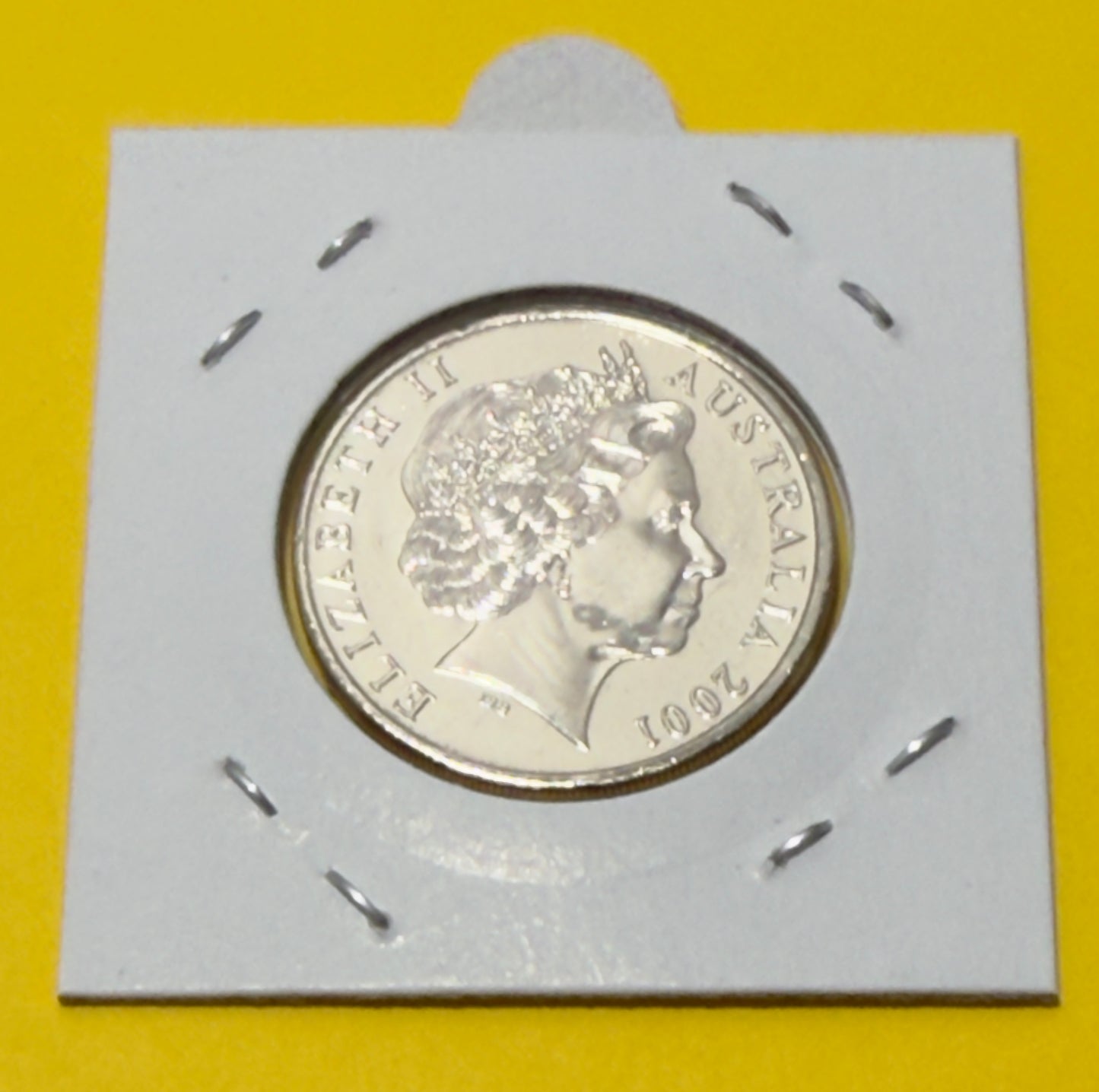 2001 20 Cent Coin - Sir Donald Bradman - Uncirculated - comes in 2x2