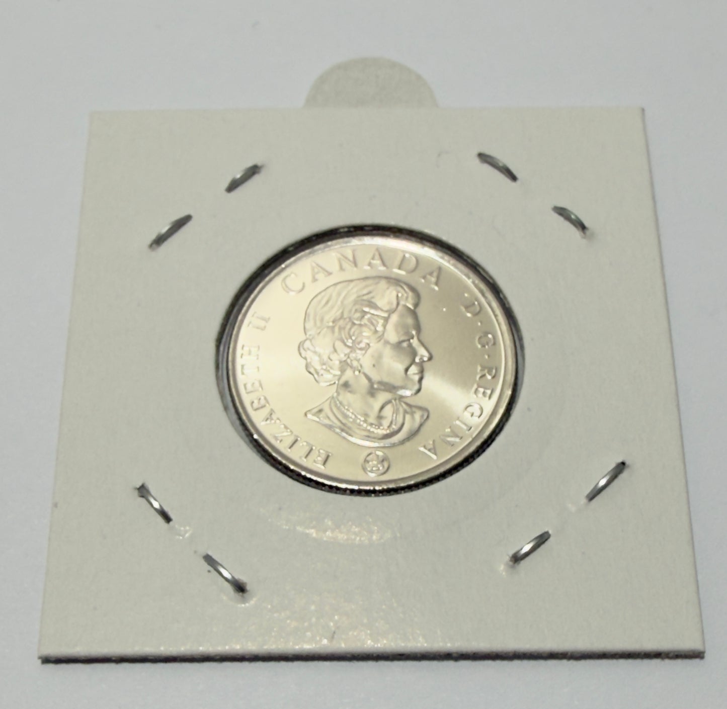 2008 Canadian Poppy Quarter - Coloured 25 Cent - Uncirculated - comes in 2x2