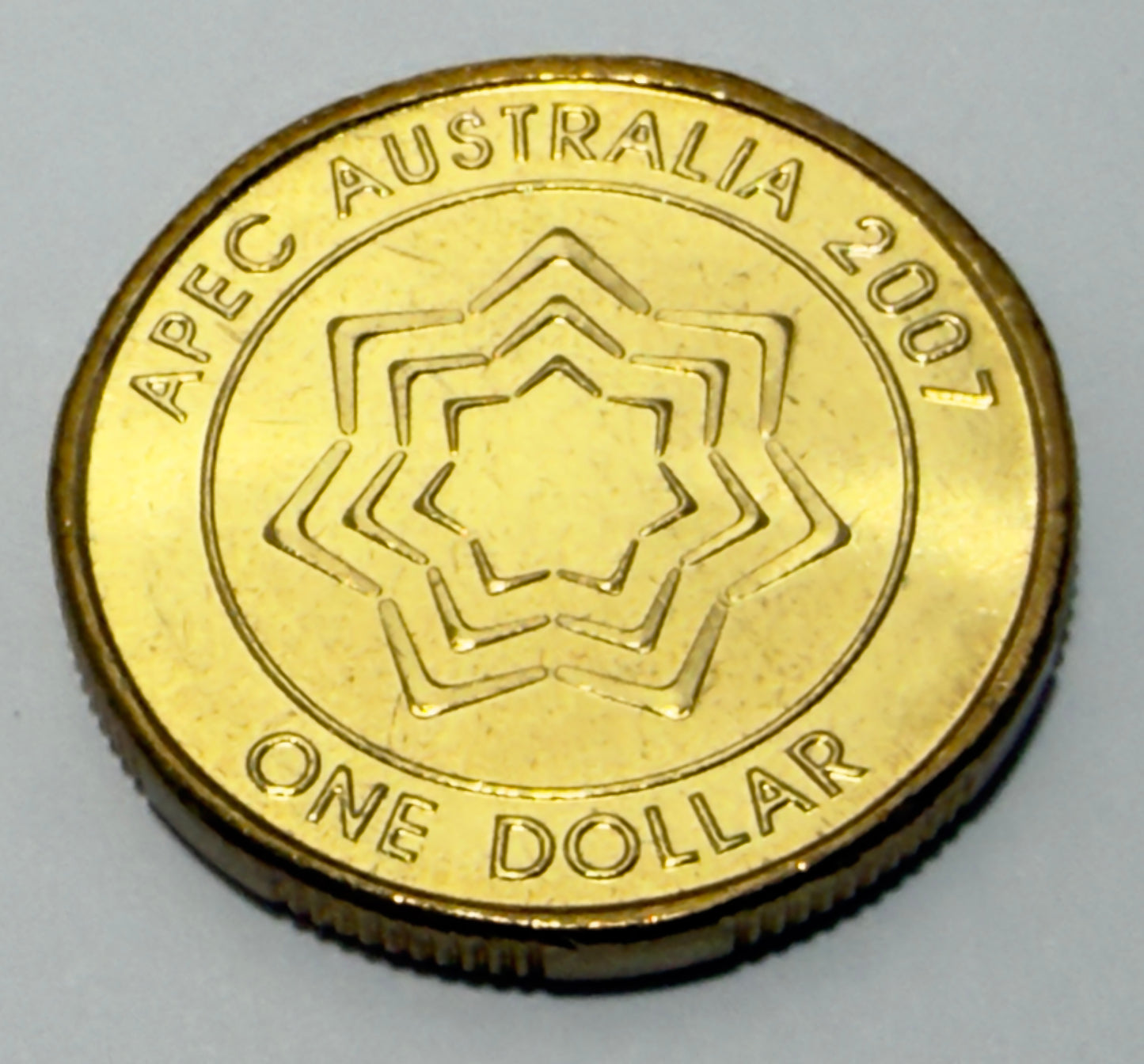 2007 $1 Coin - APEC - Uncirculated - ex RAM roll - comes in 2x2