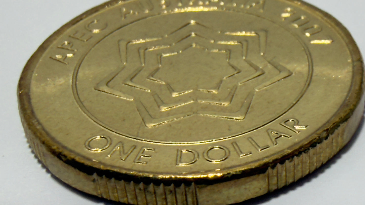2007 $1 Coin - APEC - Uncirculated - ex RAM roll - comes in 2x2