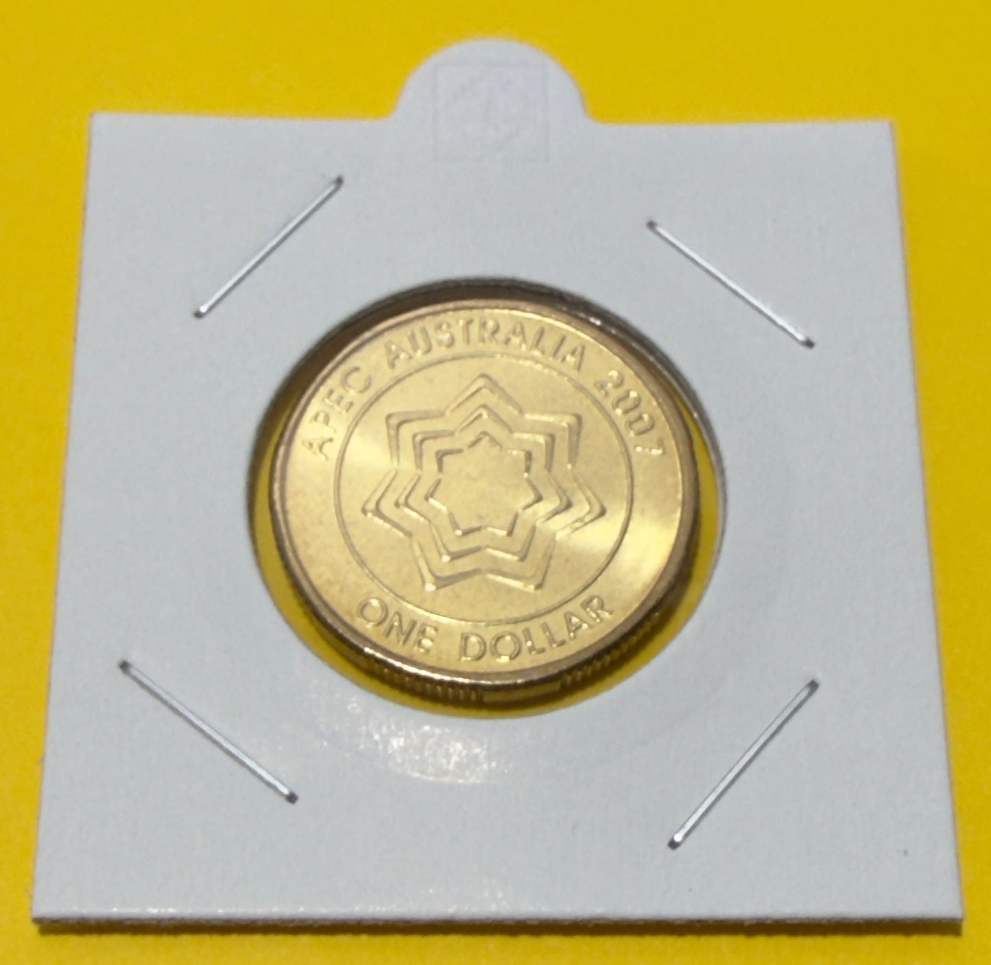 2007 $1 Coin - APEC - Uncirculated - ex RAM roll - comes in 2x2