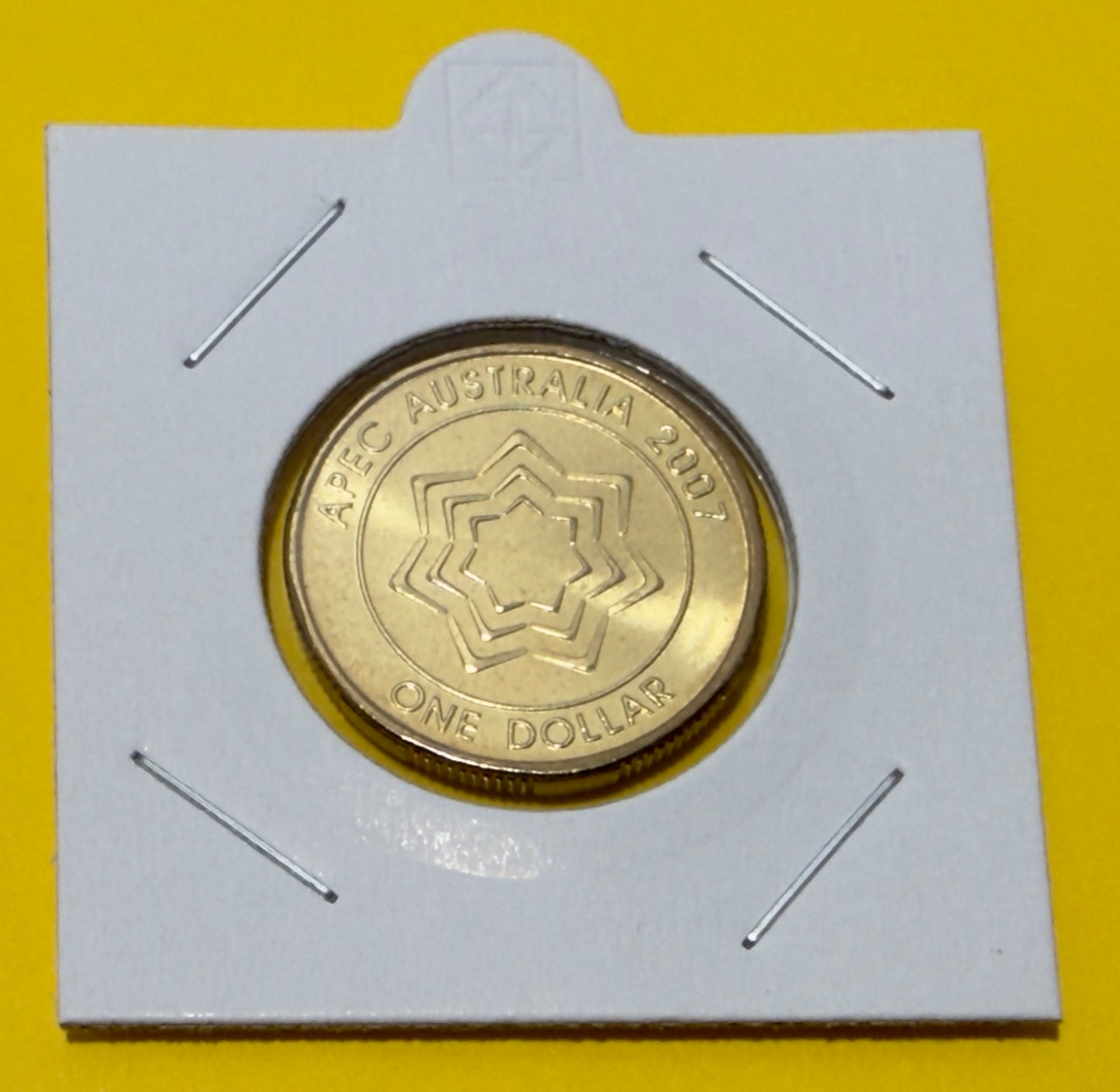 2007 $1 Coin - APEC - Uncirculated - ex RAM roll - comes in 2x2