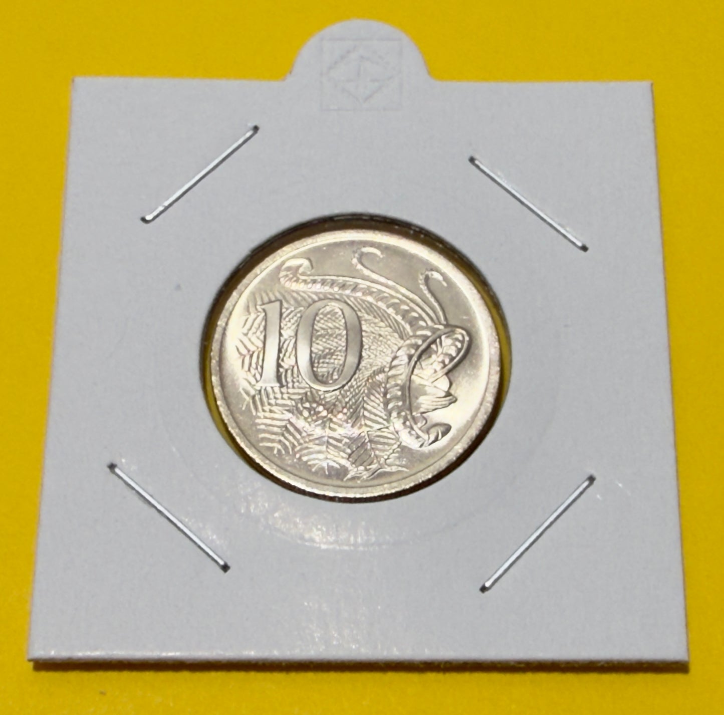 1973 10 Cent Coin - Uncirculated Ex RAM Roll - Ten Cent Lyrebird - comes in 2x2