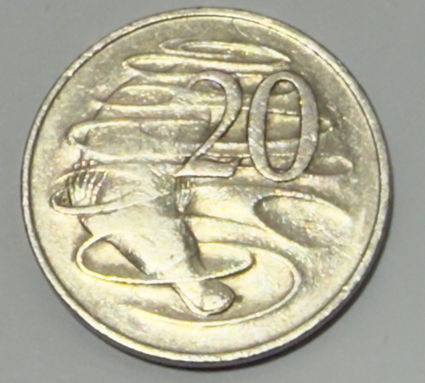 1966 20 Cent Wavy Baseline 2 - Rare Coin - IMO Will Grade VF30