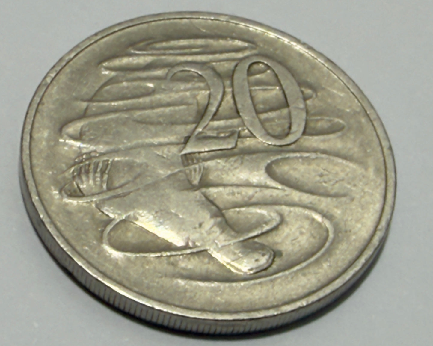 1966 20 Cent Wavy Baseline 2 - Rare Coin - IMO Will Grade VF30
