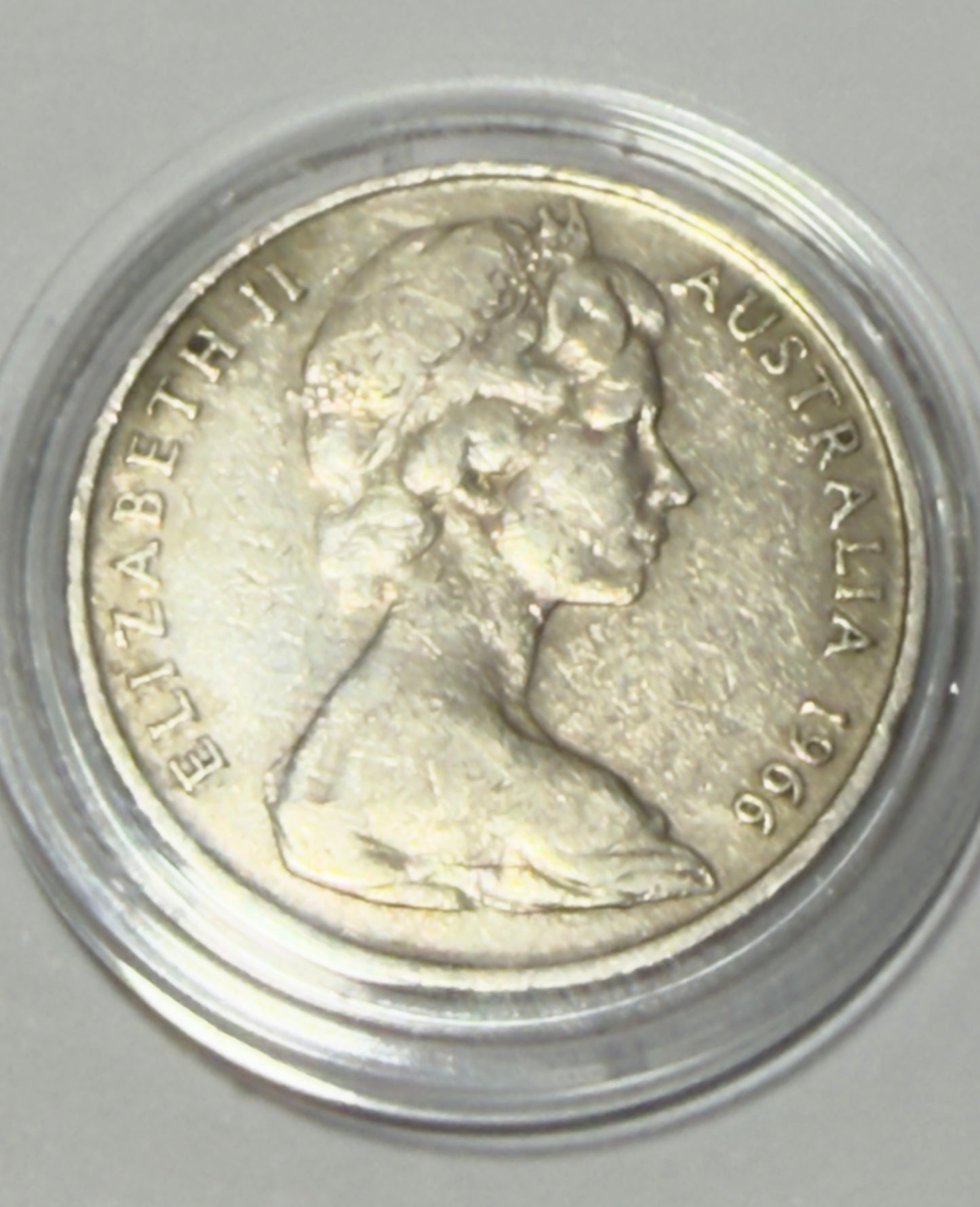 1966 20 Cent Wavy Baseline 2 - Rare Coin - IMO Will Grade VF30