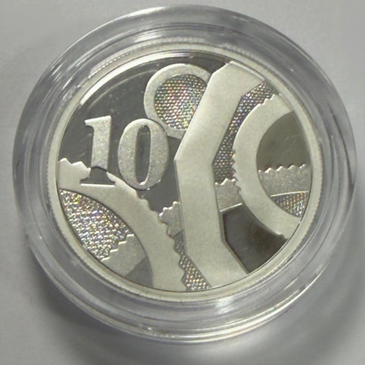 2026 10 Cent Fine Silver Proof Coin - 60 Years of Decimal Currency 10c