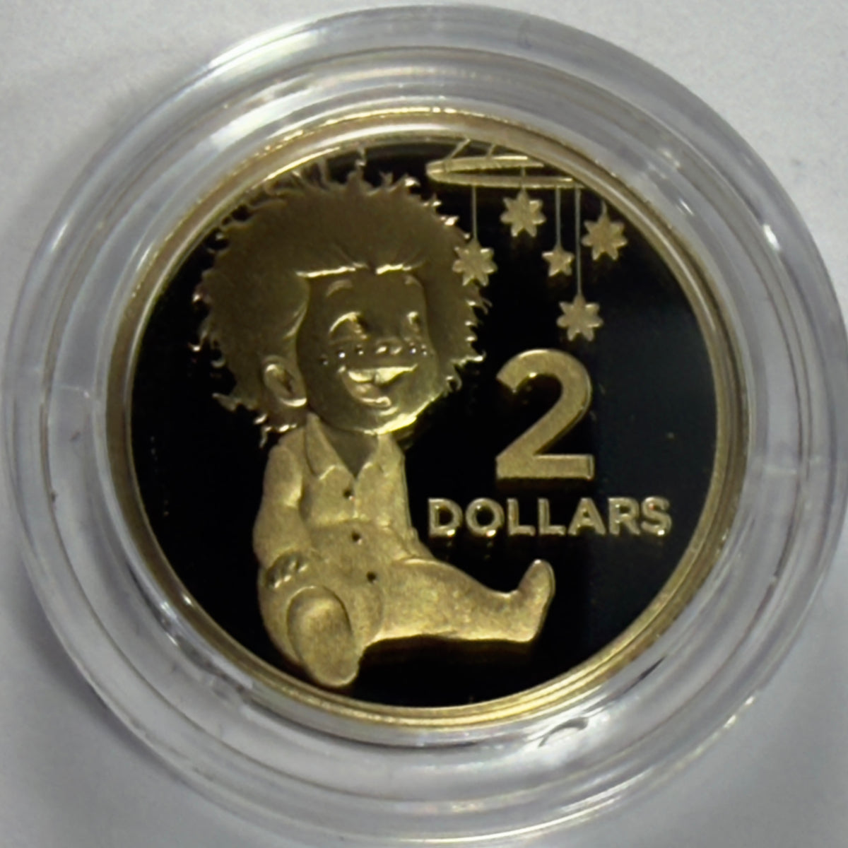 2023 $2 Baby Proof Coin - Two Dollar Proof last Queen Effigy Year