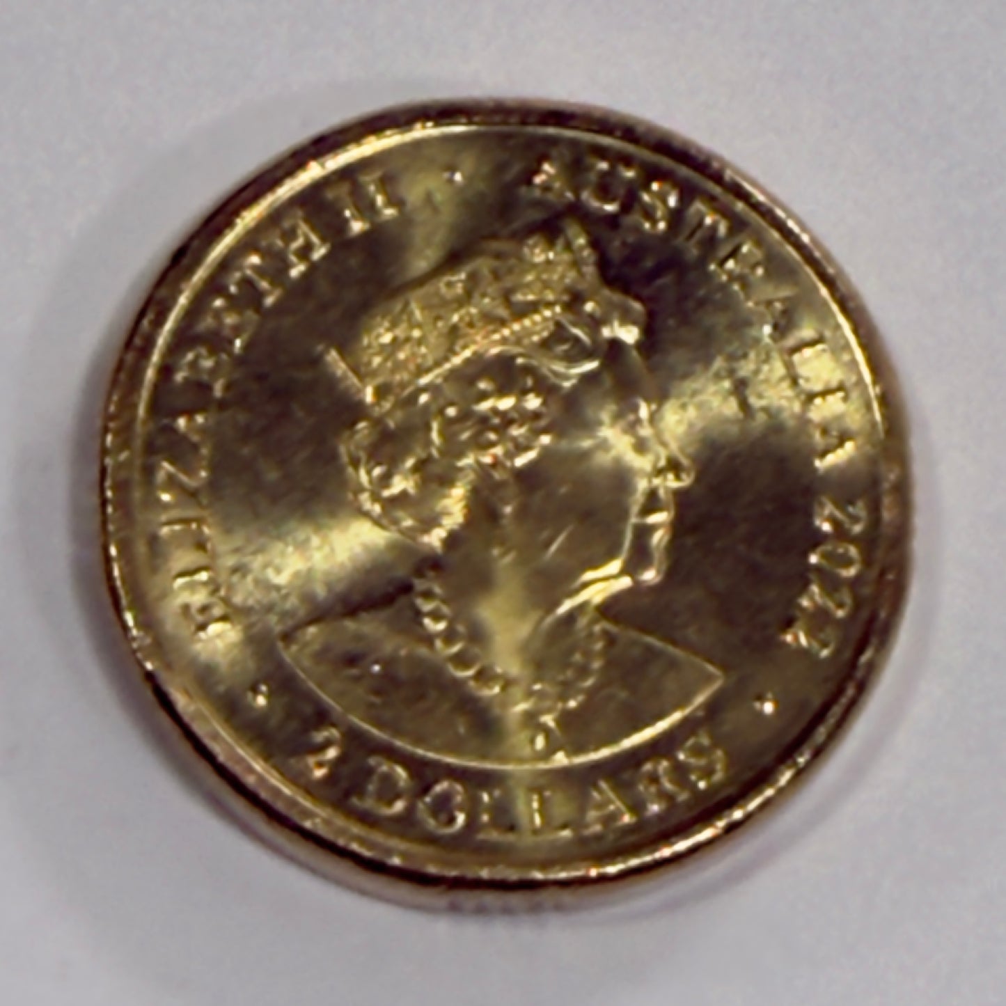 2022 $2 Socceroos Coloured Coin - Uncirculated - 100 Year Centenary in 2x2