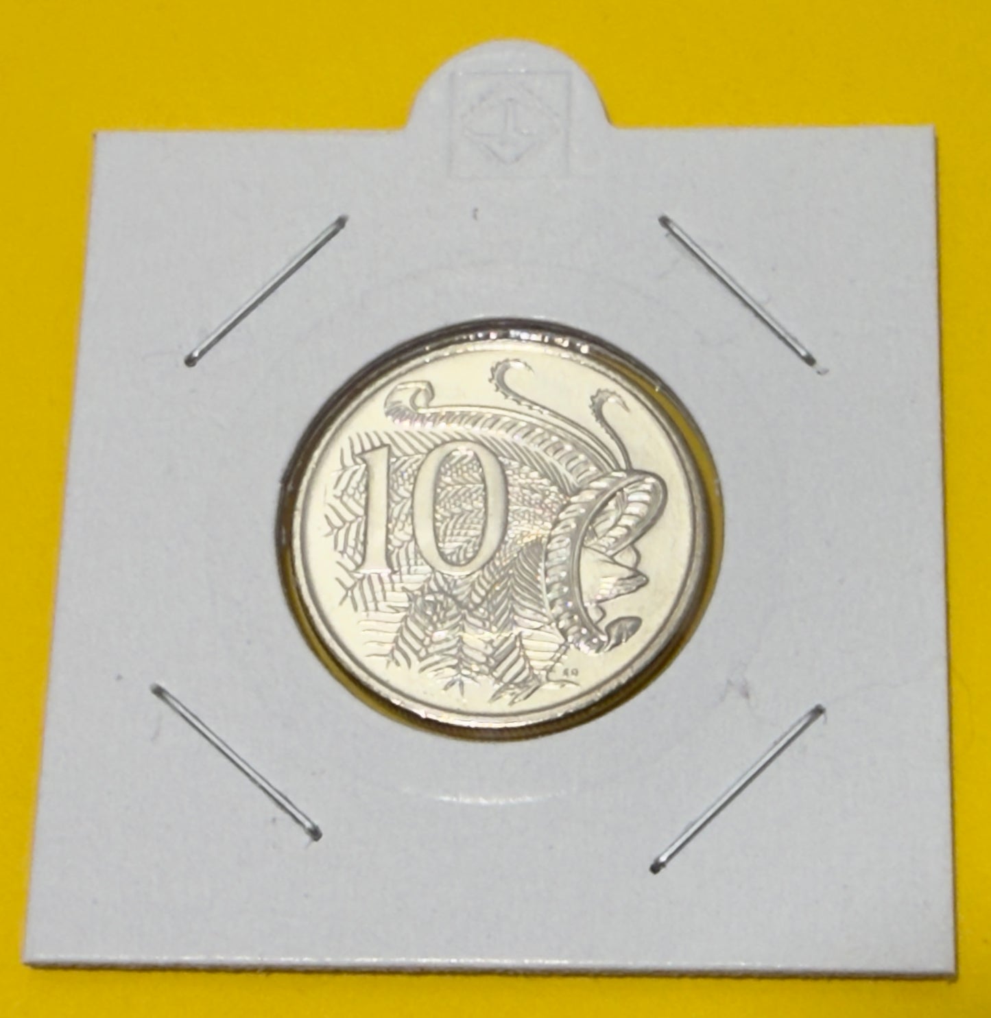 2001 10 Cent Coin - 10c - Uncirculated Ten Cent -comes in 2x2