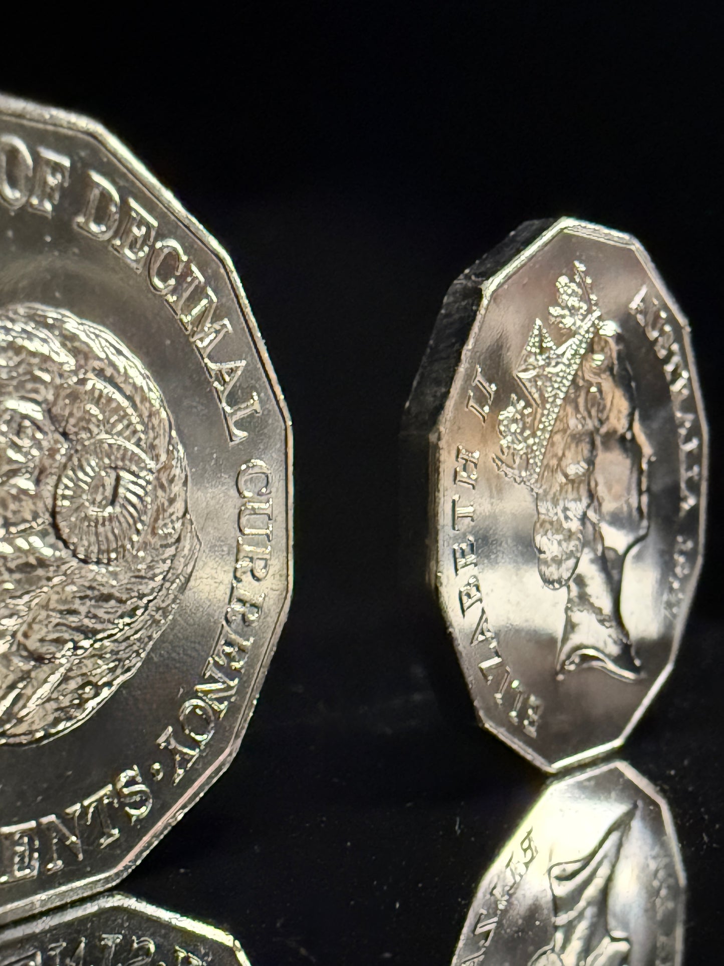 1991 50 Cent Coin - Rams Head - Uncirculated - comes in 2x2