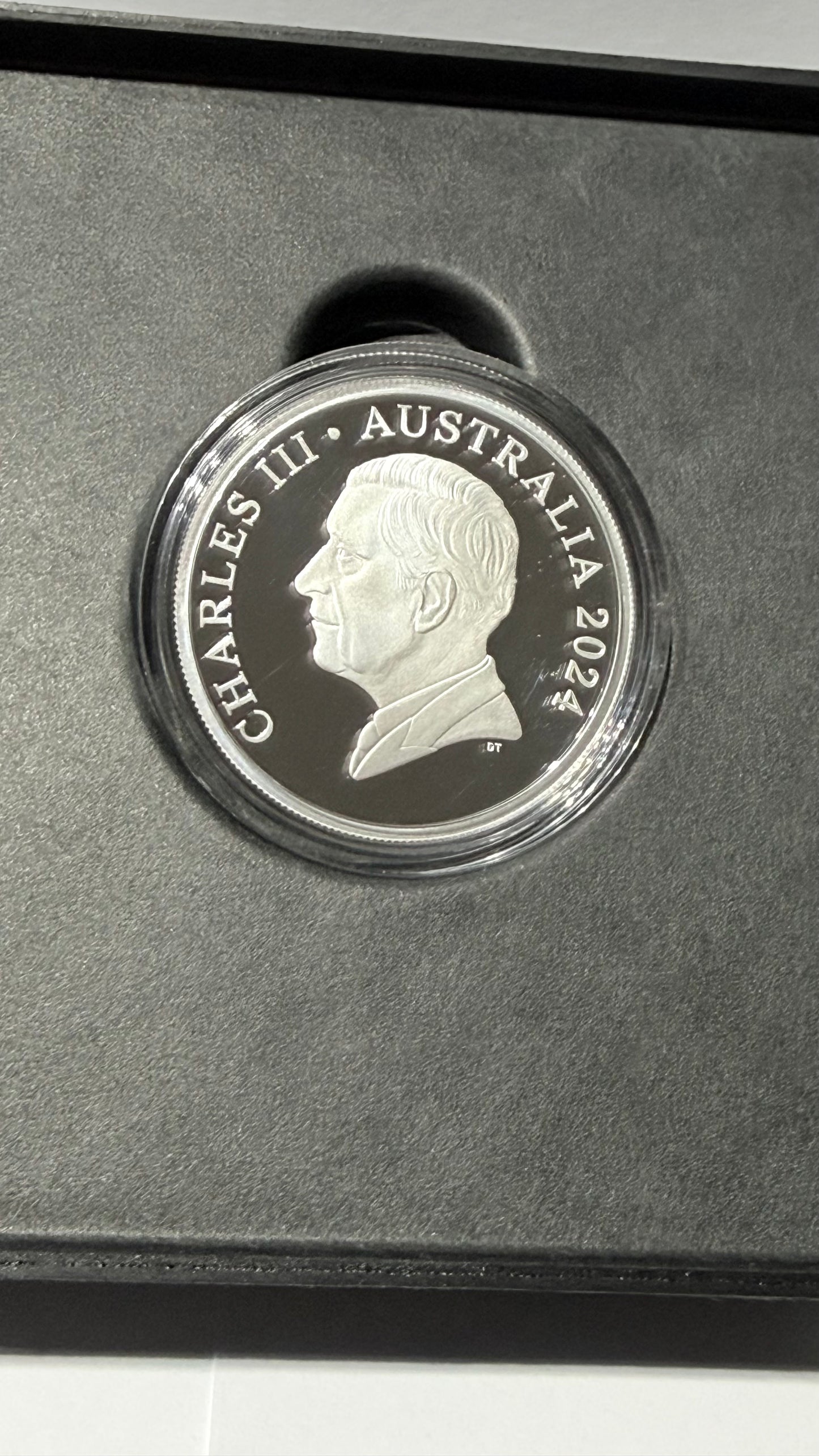 2024 Australia $1 1Oz .999 Silver Proof Coin. - Desert Life - RAM