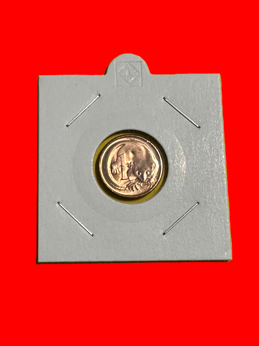 1970 1 Cent Coin - Uncirculated - One Cent Coin - comes in 2x2 - New Age Numismatics