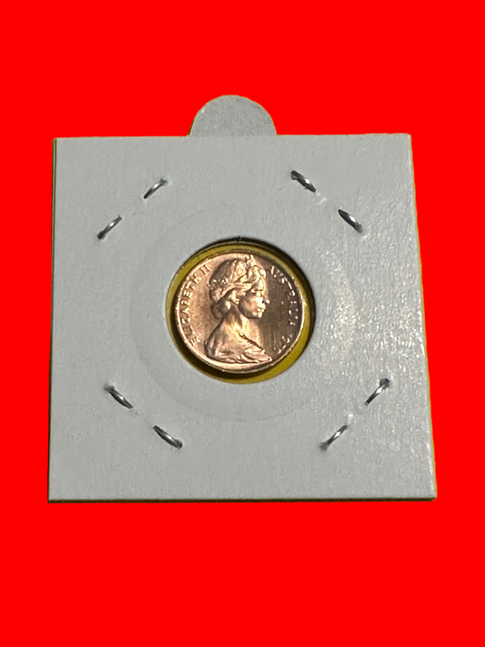 1970 1 Cent Coin - Uncirculated - One Cent Coin - comes in 2x2 - New Age Numismatics