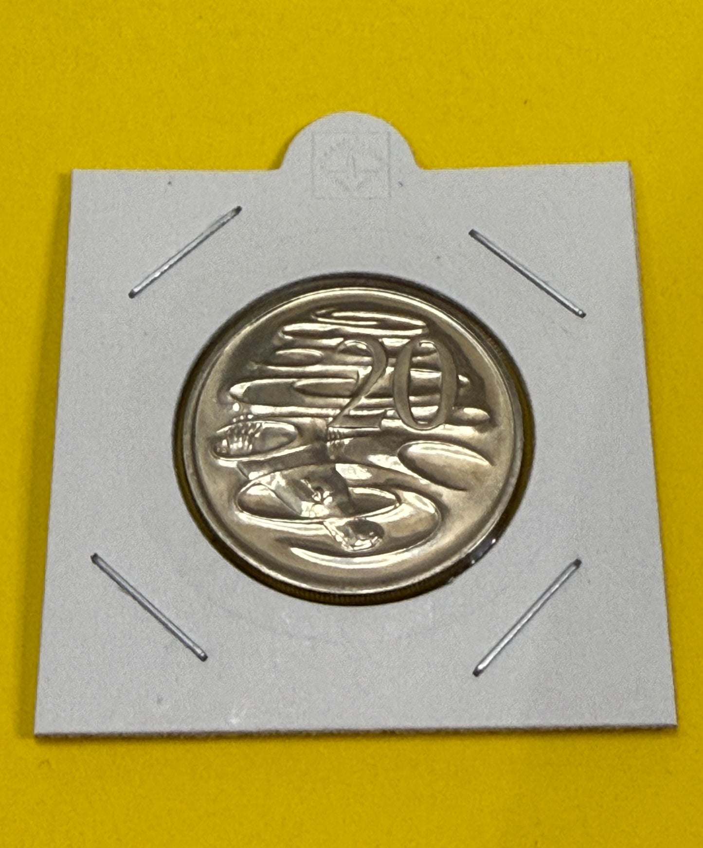 1985 20 Cent Coin - Uncirculated -  Ex Mint Set Coin  - Comes In 2x2