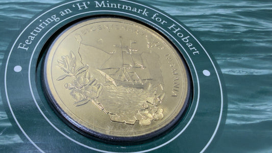 2004 $5 Uncirculated Coin - Bicentenary of Tasmania