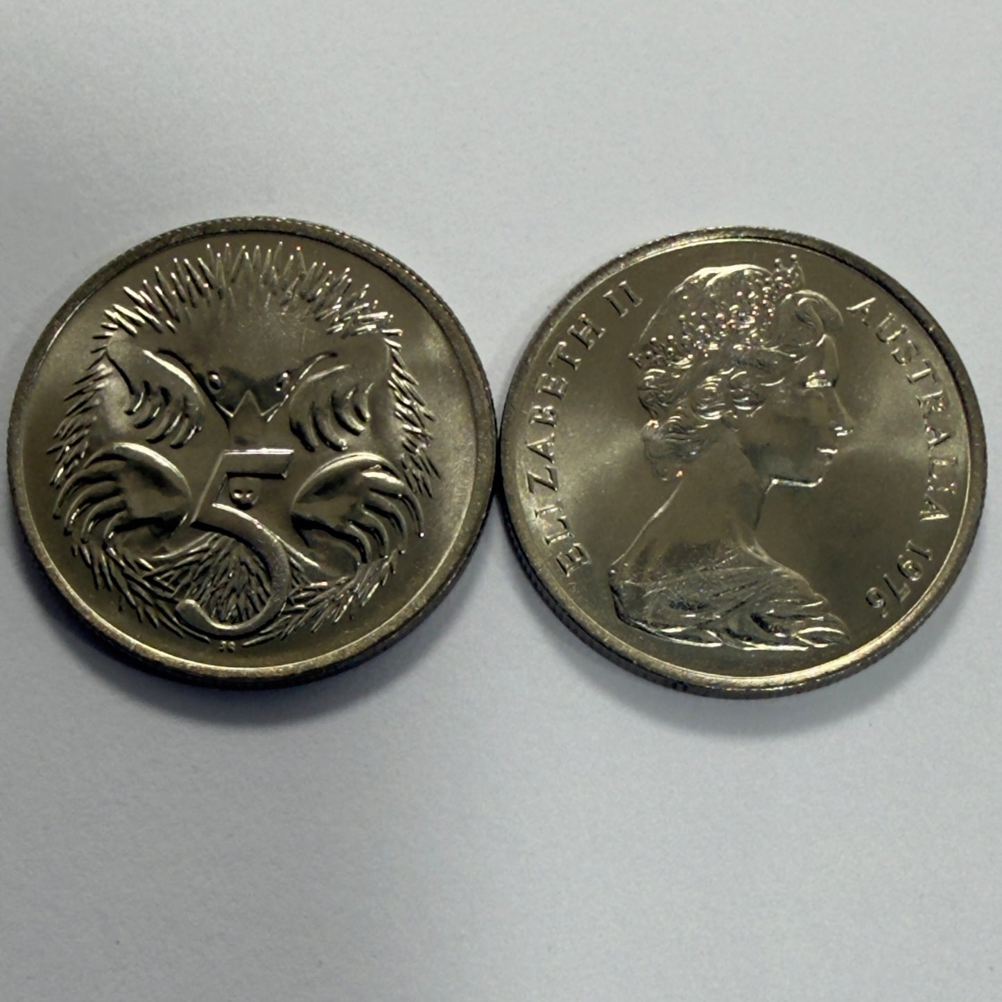 1976 5 Cent Coin - Uncirculated - Five Cent Coin - 5c - comes in 2x2 (Copy)