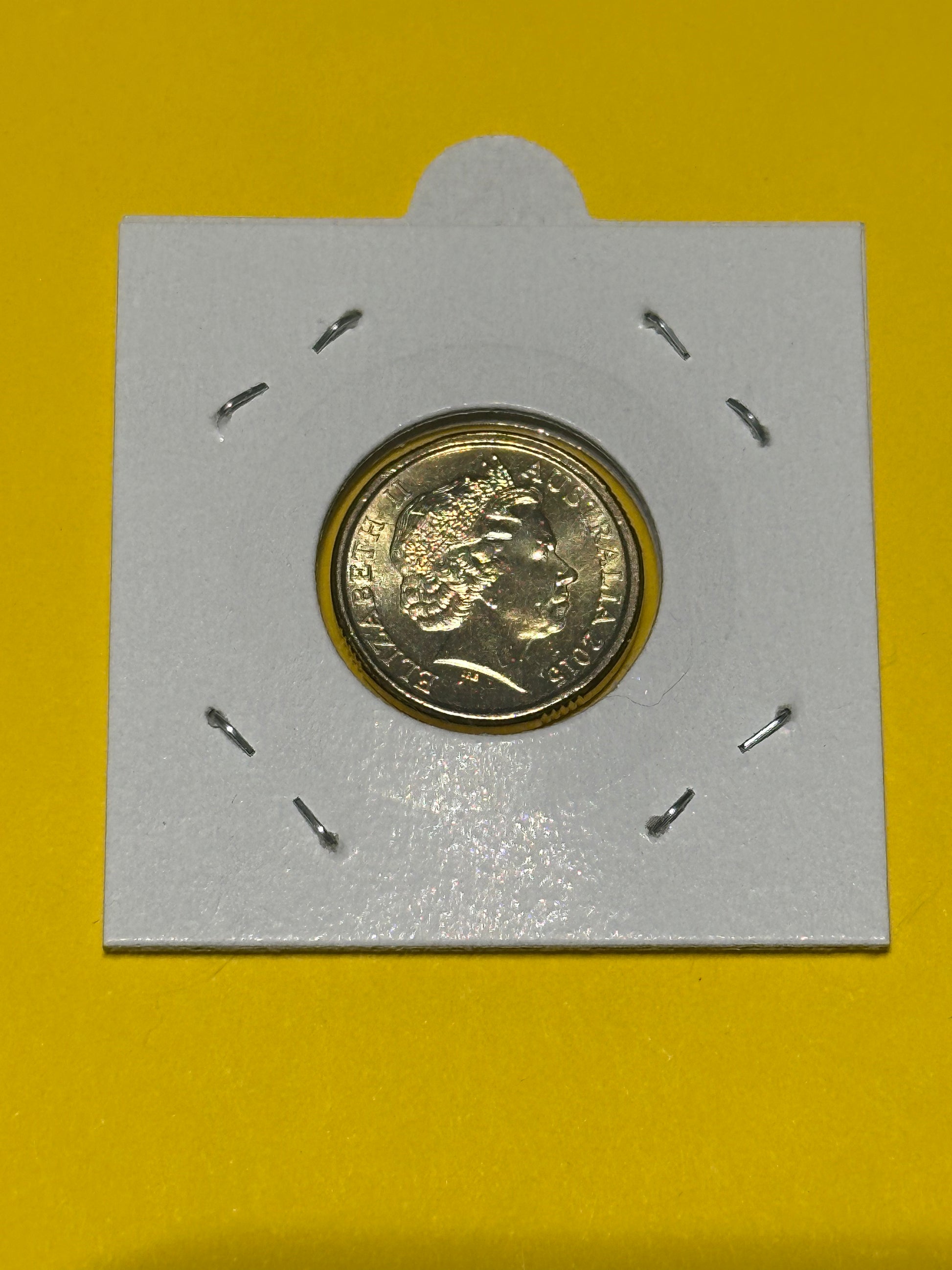 2015 $2 Coin - Lest We Forget- UNCIRCULATED  - LWF Red War Graves - in 2x2 - New Age Numismatics